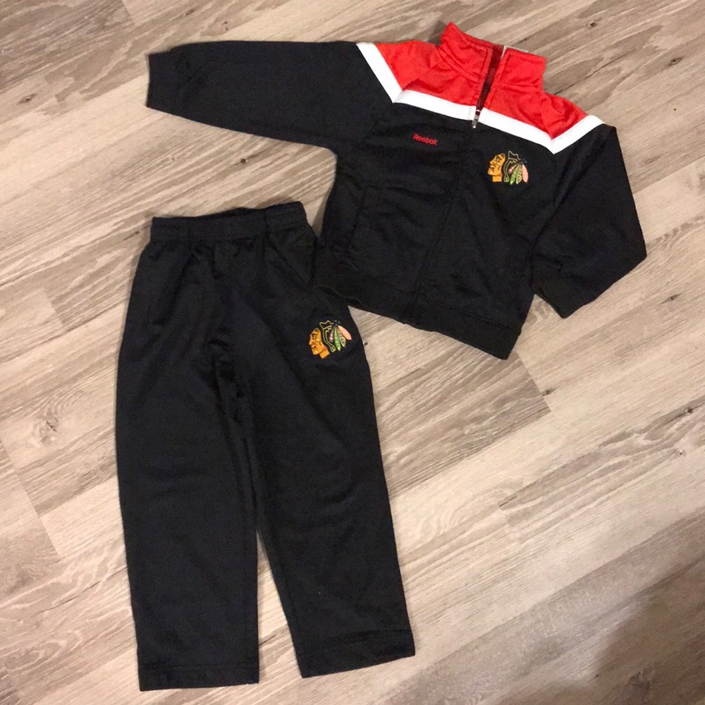 Reebok Chicago Black Hawks Jump Suit -Boys